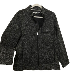 Calvin Klein Medium Weight Sweater Jacket